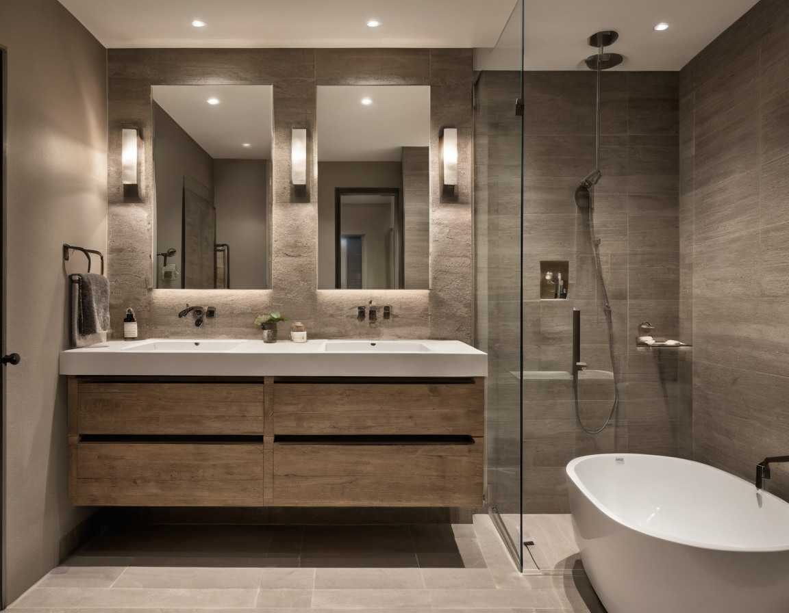 Small bathroom storage must preserve circulation and usable reach planning reference