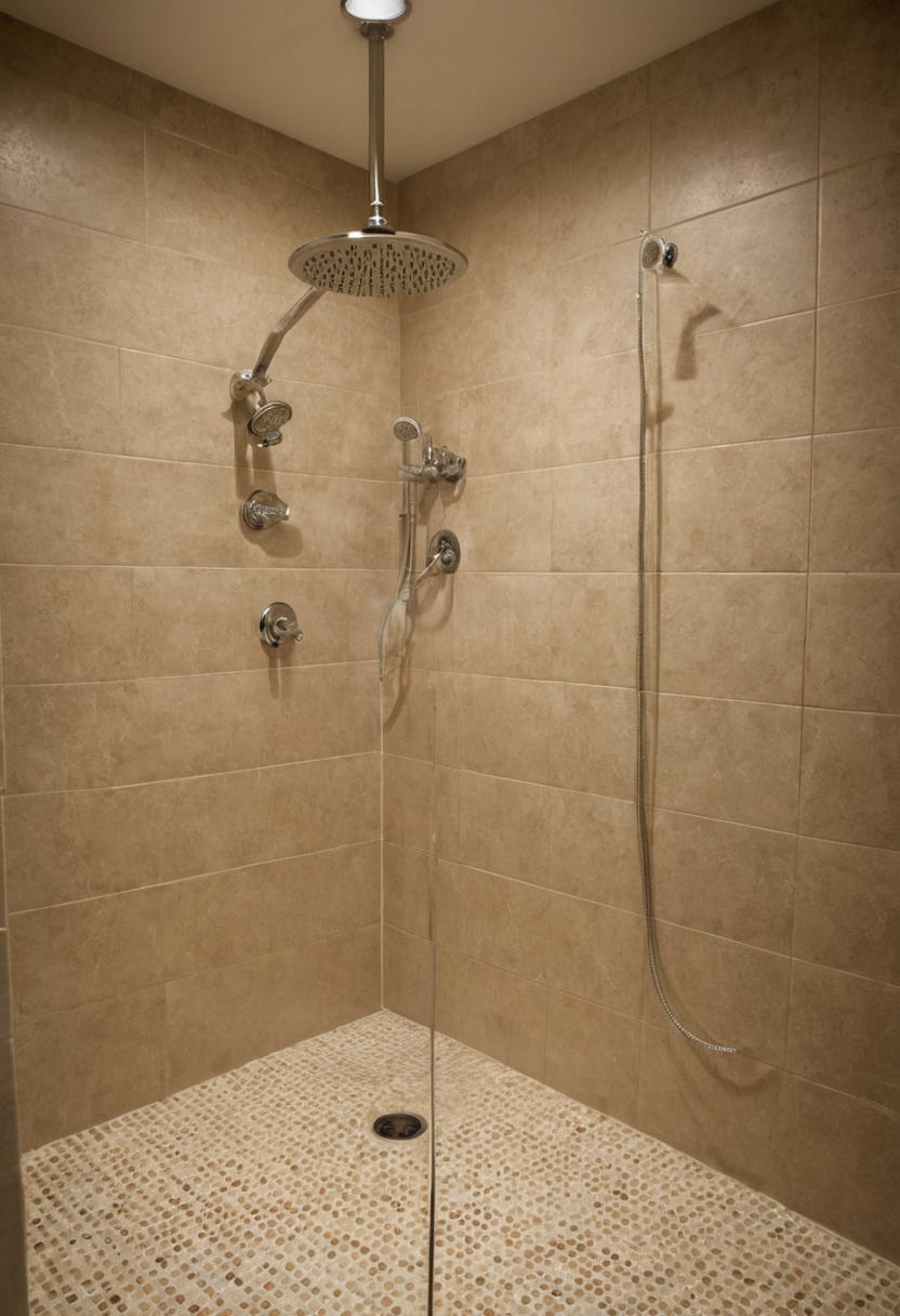 How much does a tiled shower wall cost compared to solid panels per square foot installed